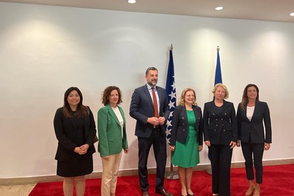 Deputy Minister Irena Dimitrova participates in the 5th informal meeting of the Salzburg format of women ministers in Sarajevo