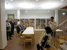 Представяне на изложбата „Силата на гражданското общество“ в Хелзинки 