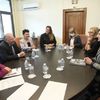 OFFICIAL VISIT OF THE DIRECTOR OF THE NATIONAL ART GALLERY FROM SKOPJE DITA STAROVA - KERIMI IN SOFIA