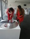 OFFICIAL VISIT OF THE DIRECTOR OF THE NATIONAL ART GALLERY FROM SKOPJE DITA STAROVA - KERIMI IN SOFIA