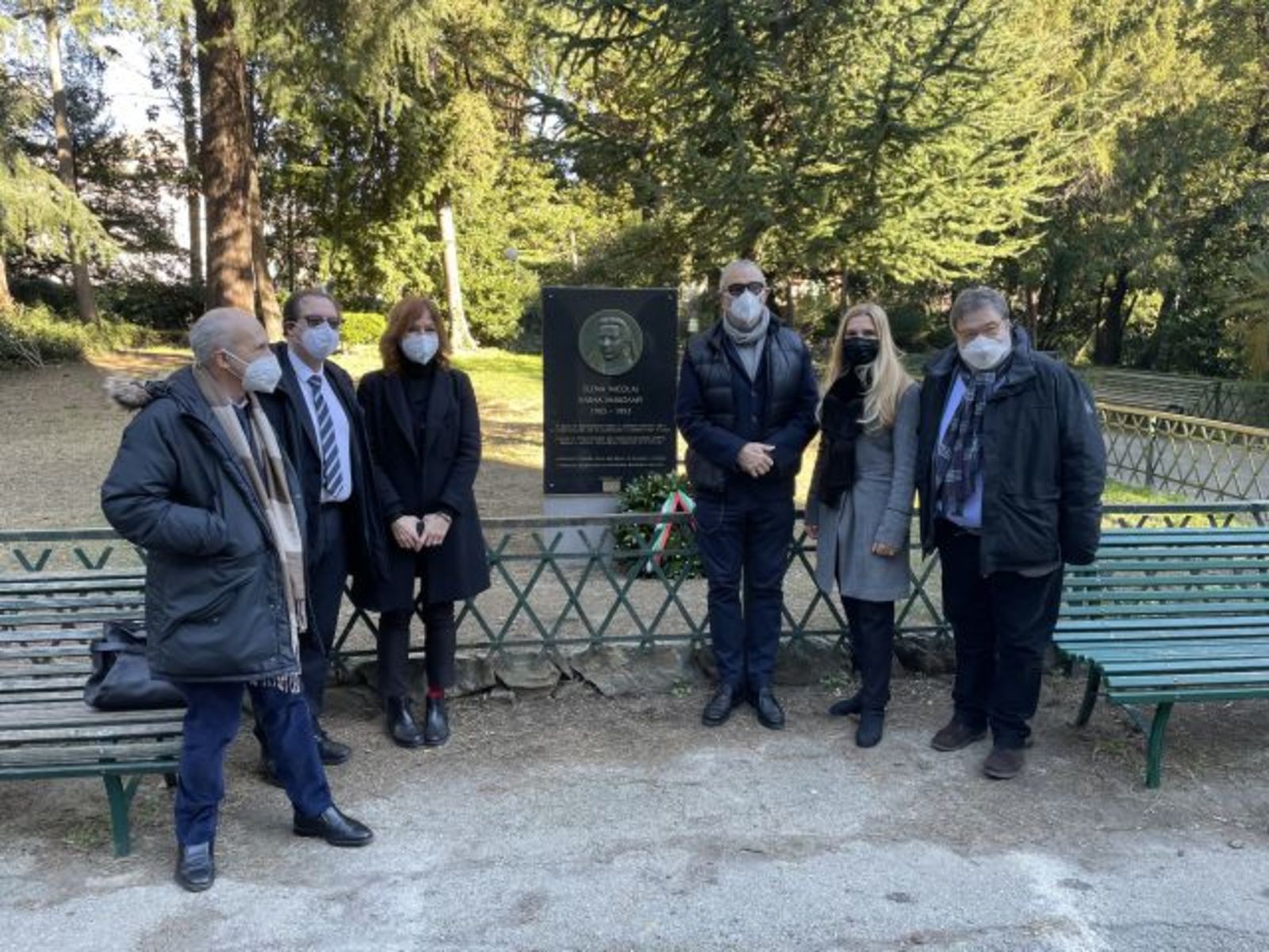  Opening of a Memorial Plaque to the Famous Bulgarian Opera Singer Elena Nikolay in Genoa