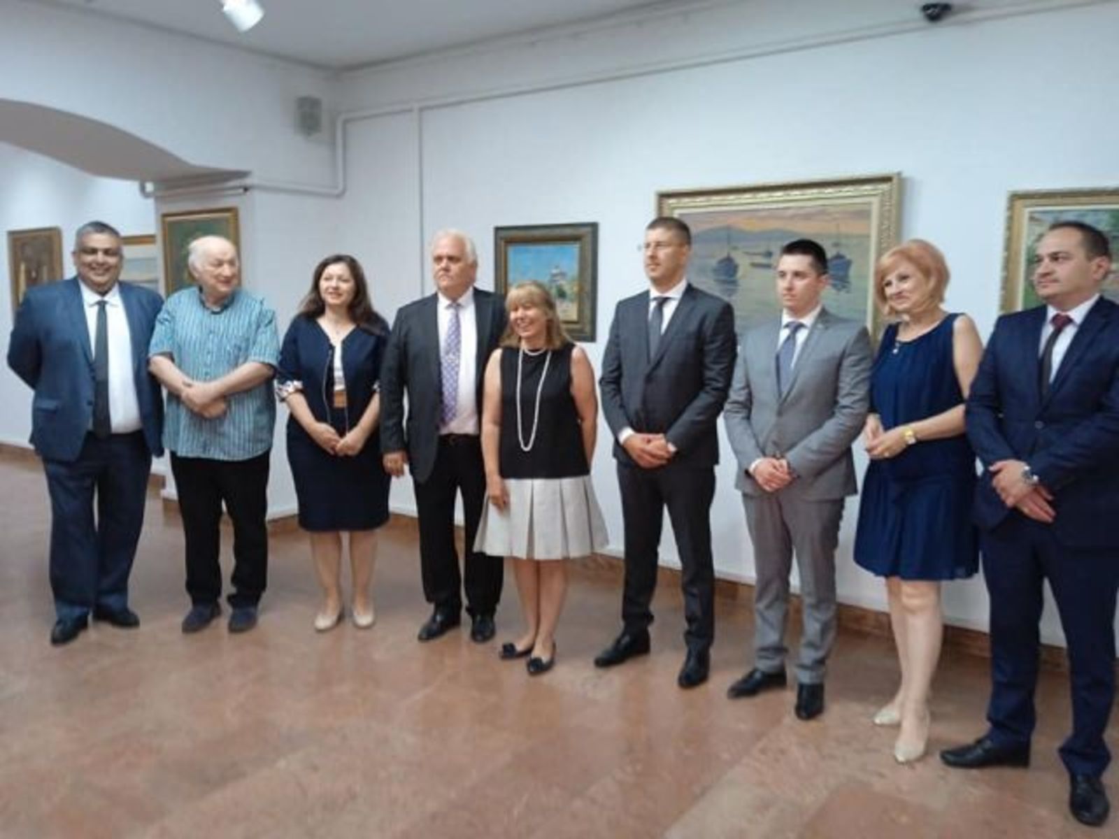 Opening of the exhibition "Diplomacy and Art II" on the occasion of the Day of the Bulgarian Diplomatic Service at the Museum of Literature and Performing Arts in Sarajevo
