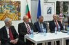A Large Audience Gathered in the Mission Gallery for the Presentation Of a Book From the Writing Diplomats Program