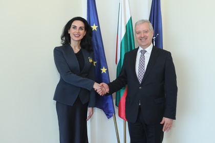 Deputy Minister Ivan Kondov met with the Ambassador of Ukraine in Bulgaria 