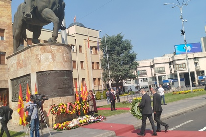 Участие на българския посланик и дипломати от посолството в Скопие в отбелязване в Република Северна Македония на 2 август, Деня на републиката – Илинден 