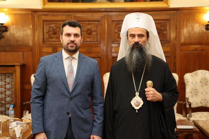 Министър Георг Георгиев се срещна с Негово Светейшество Българския патриарх Даниил