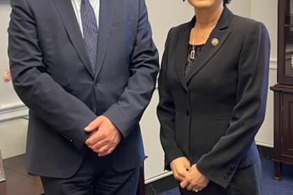 Ambassador Panayotov met with U.S. Congresswoman Young Kim