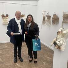 Christopher Springham Charms the Audience at Sofia Art Fair with the Support of the State Cultural Institute