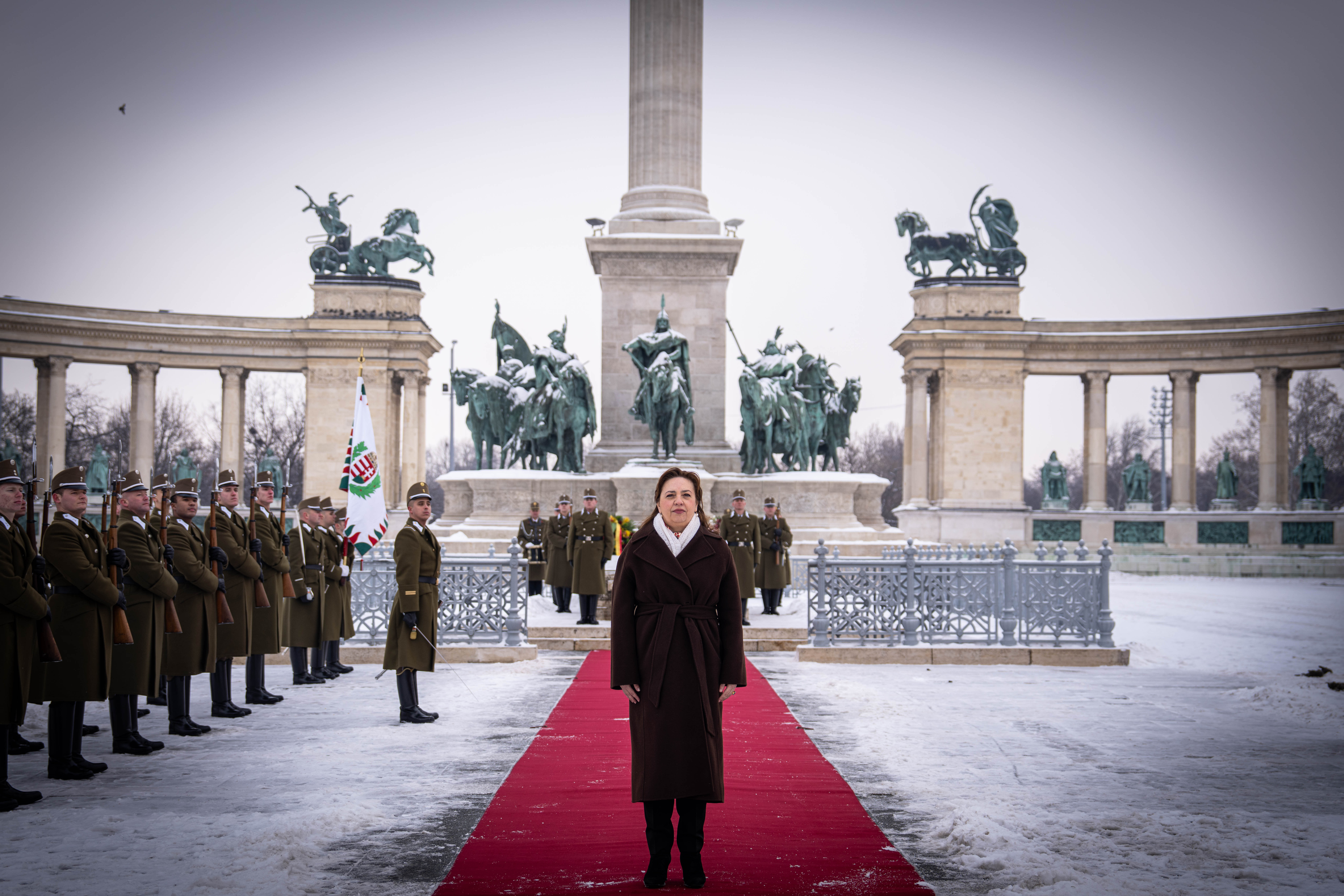 Ambassador Maria Anguelieva presented her Letters of Credence to the President of Hungary, Tamás Sulyok