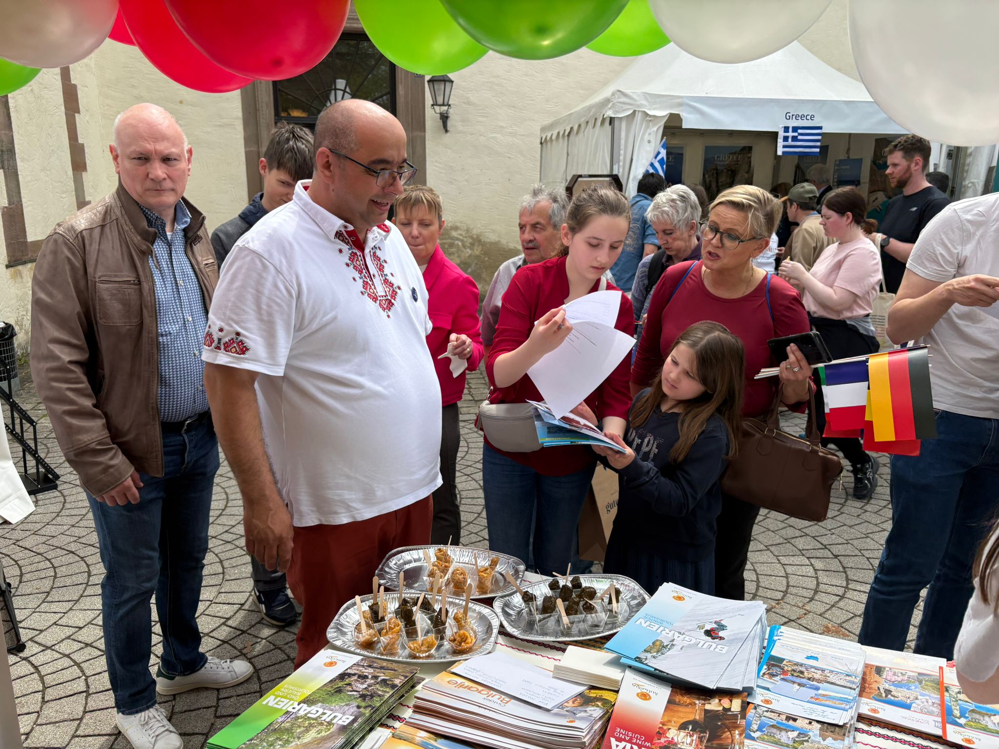 The Embassy of the Republic of Bulgaria in Brussels Participated in Europe Day in Luxembourg