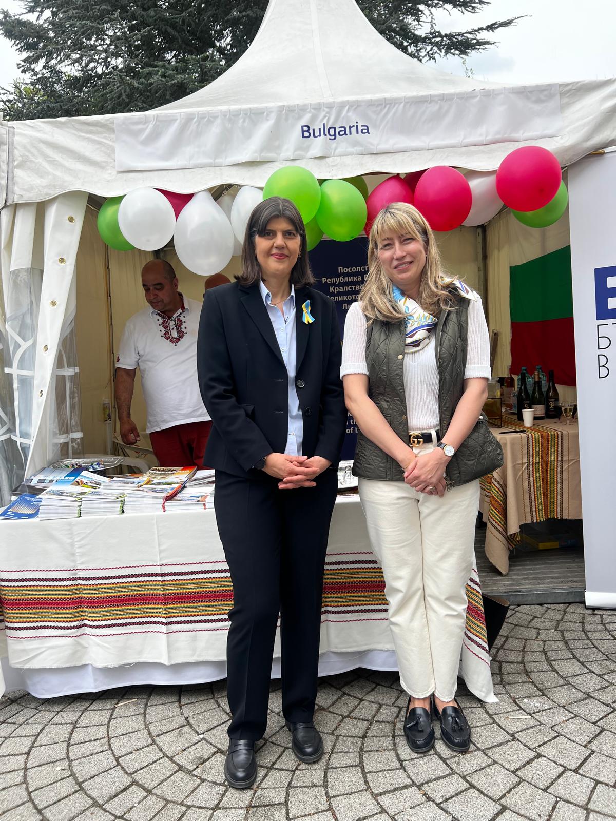 The Embassy of the Republic of Bulgaria in Brussels Participated in Europe Day in Luxembourg
