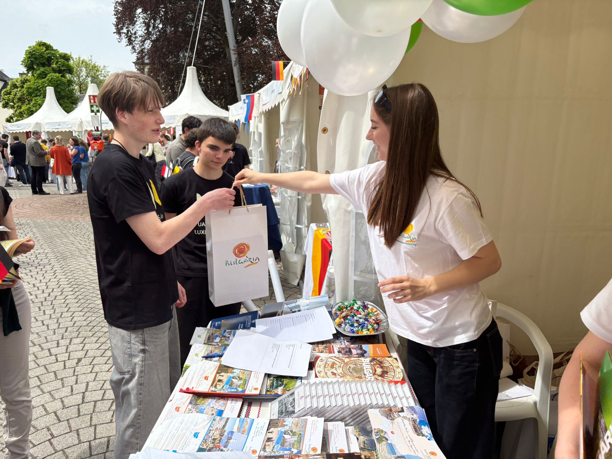 The Embassy of the Republic of Bulgaria in Brussels Participated in Europe Day in Luxembourg