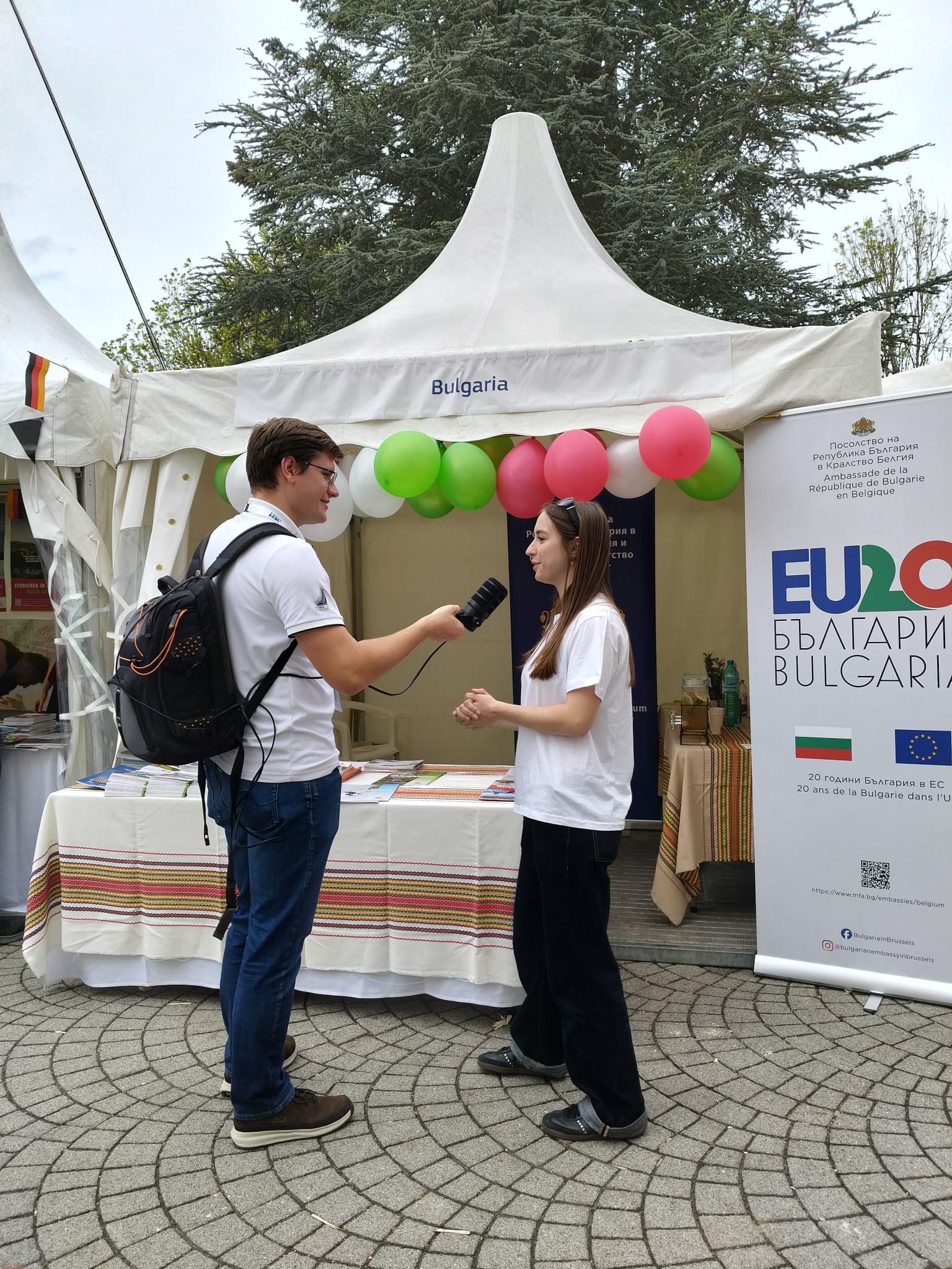 The Embassy of the Republic of Bulgaria in Brussels Participated in Europe Day in Luxembourg