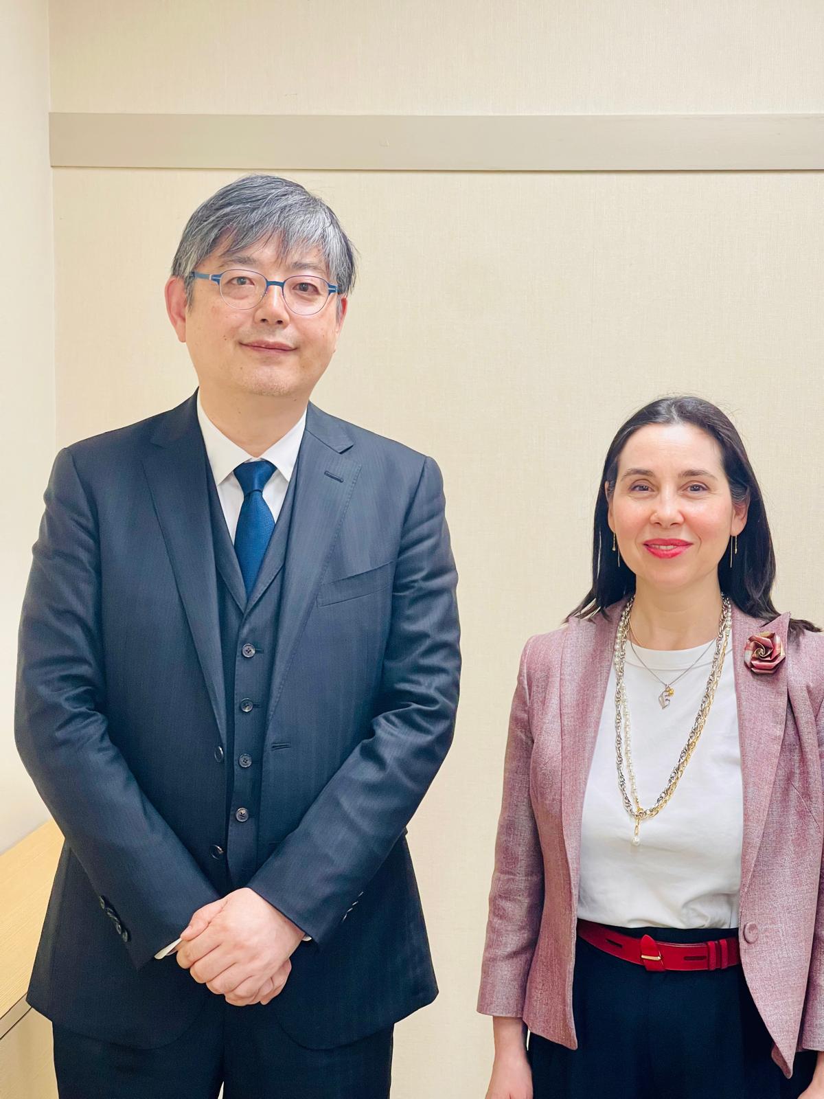 マリエタ・アラバジエヴァ大使による北海道大学訪問およびブルガリア語専攻学生との懇談