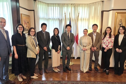 駐日ブルガリア共和国大使館において外務省ブルガリア専門家との懇談会を開催