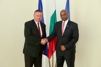 Deputy Minister Hristo Polenakov Meets with Mr Vasco Mushe Samupofu, Ambassador of the Republic of Namibia