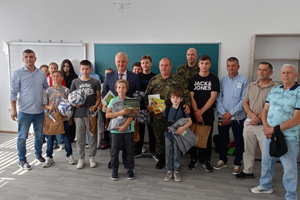Посолството на България в Прищина и българският контингент в КФОР с поредна инициатива в подкрепа на децата в Рапча