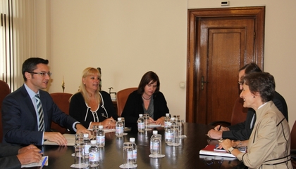 Kristian Vigenin met with Montserrat Vihé