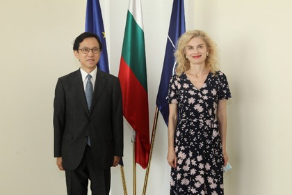 Deputy Minister Dinkova and the Ambassador of Japan discussed cooperation in the field of development aid 