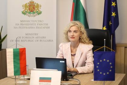 Deputy Minister Zaritsa Dinkova participates in the EU-Central Asia Economic Forum