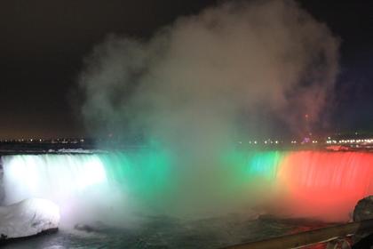 Ниагарският водопад ще бъде осветен в цветовете на българското знаме в нощта на 3-ти март