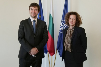 Заместник-министър Ирена Димитрова прие посланика на Чехия у нас