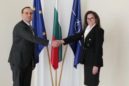 The Head of the Political Cabinet of the Minister of Foreign Affairs Elena Kireva received the Ambassador of Azerbaijan to Bulgaria