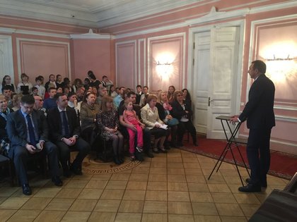 Отбелязване на 24 май в Санктпетербургската асоциация за международно сътрудничество